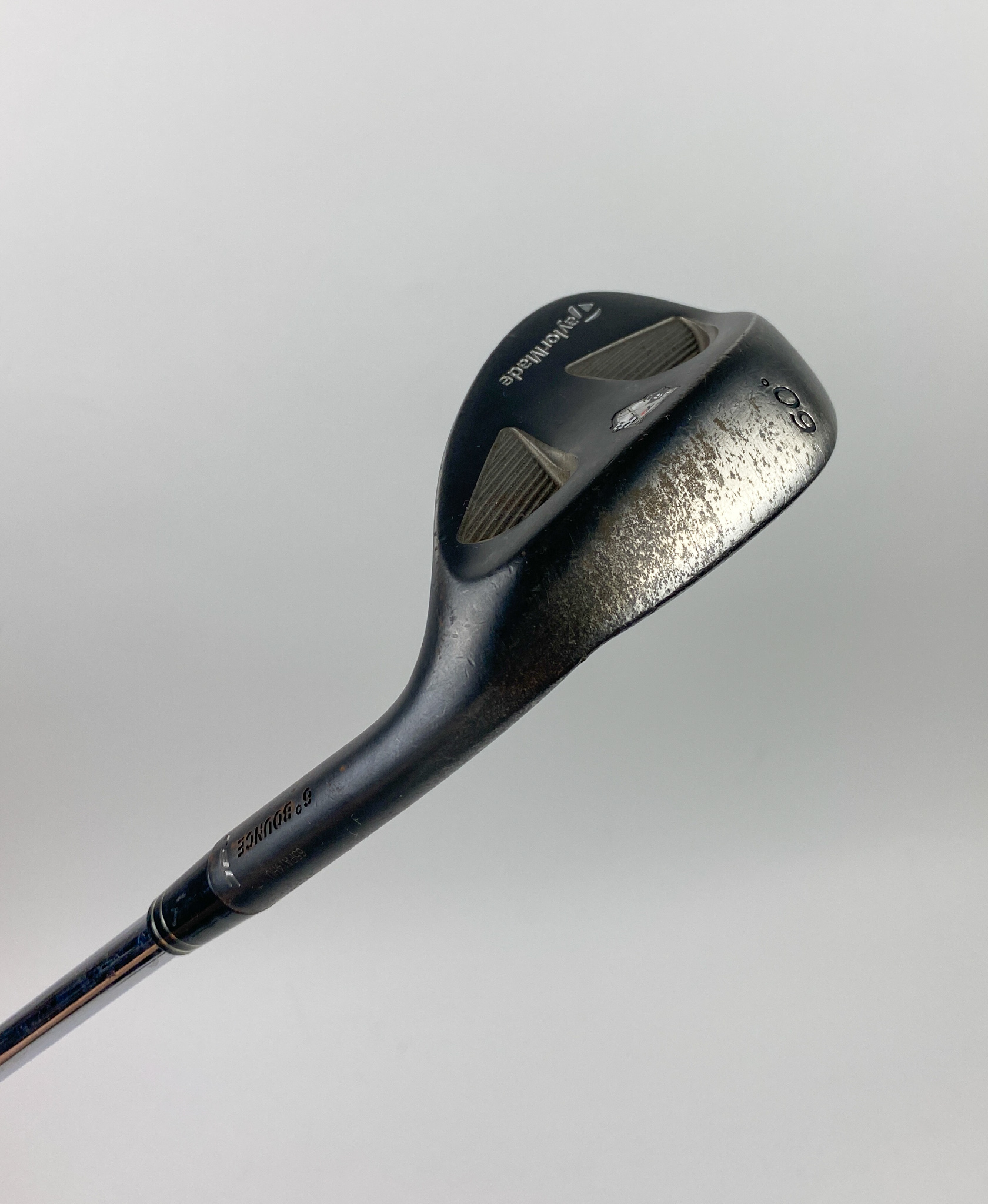 RH TaylorMade RAC TP Black Wedge 60*-6* Bounce Wedge Steel Golf Club ...