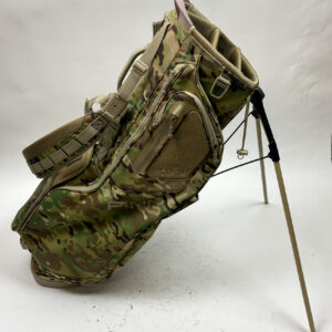 Ping Hoofer Golf Cart/Carry Stand Bag 5-Way Divided Camo Dual Straps & Rainhood
