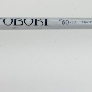 Used Mitsubishi Rayon Fubuki K60 x5ct 60g X-Stiff Driver Shaft Titleist Tip .5"