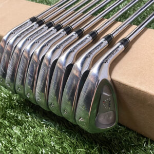 Used RH TaylorMade RAC LT Irons 2-PW FCM 6.0 Stiff Flex Steel Golf Club Set