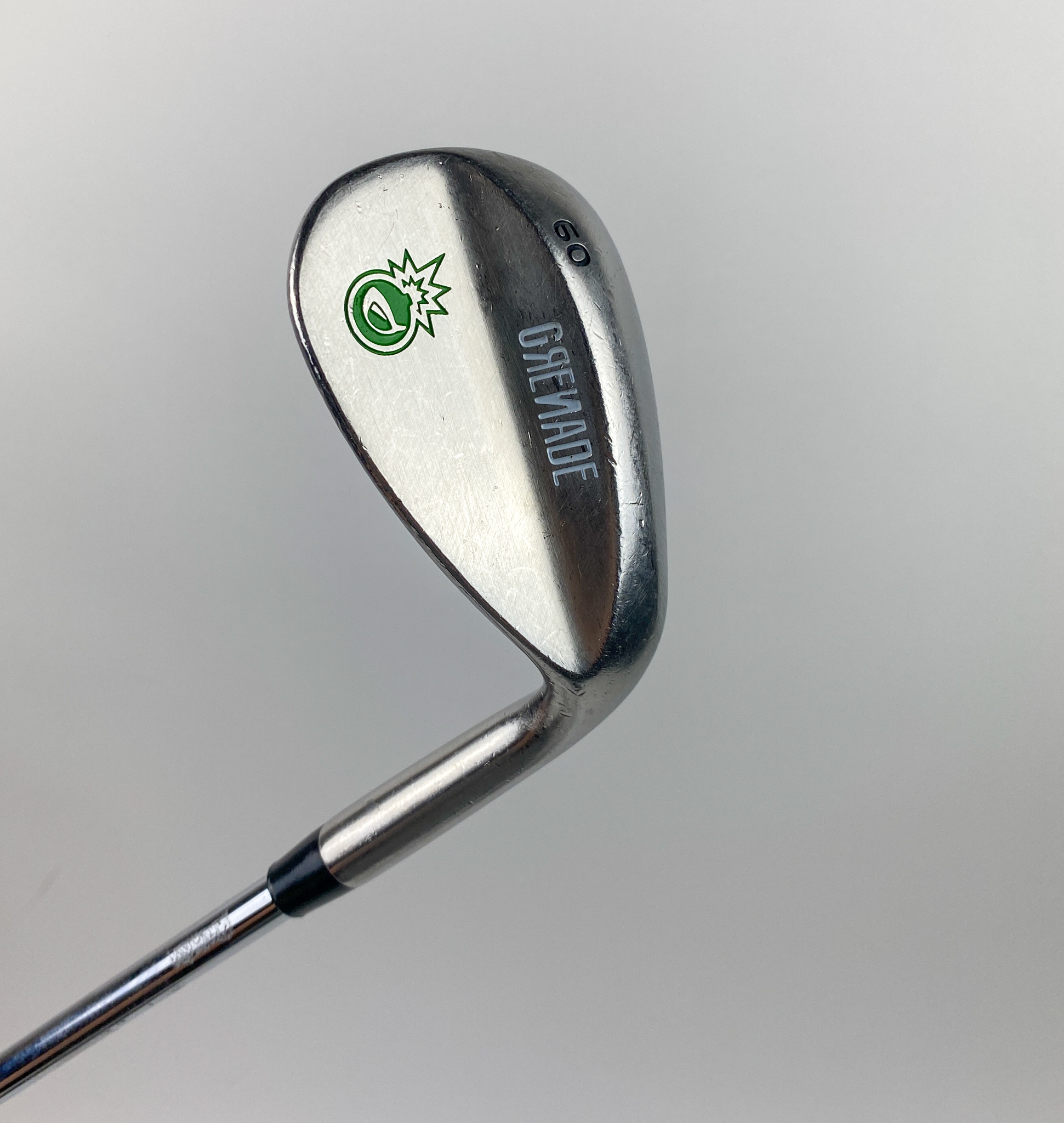 Used RH BombTech Golf 60° Sand Wedge Grenade Steel Wedge Flex