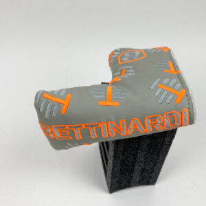 Very Nice Bettinardi Tour Dept. Blade Putter Head Cover Gray/Orange