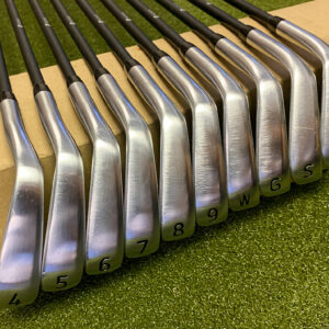 Used RH PXG 0211 COR2 Irons 4-PW/GW/SW/LW MMT 80g Stiff Flex Graphite Golf Set