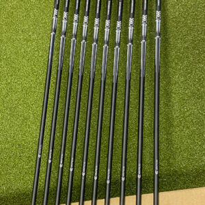 Used RH PXG 0211 COR2 Irons 4-PW/GW/SW/LW MMT 80g Stiff Flex Graphite Golf Set