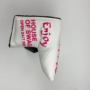 RARE Swag House of Swag Carry Out Putter Head Cover Headcover