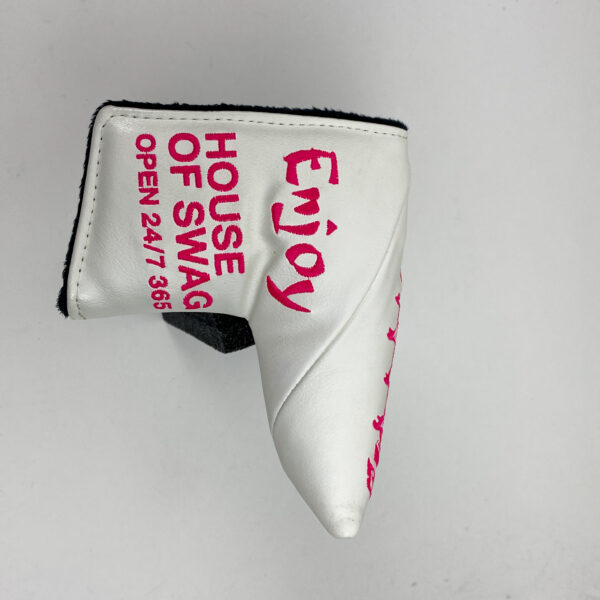 RARE Swag House of Swag Carry Out Putter Head Cover Headcover