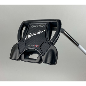 Right Handed TaylorMade Spider Tour Black 35" Putter Black Steel Golf Club