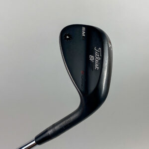 RH Titleist Vokey SM6 S Grind Jet Black Wedge 54*-10 Wedge Flex Steel Golf Club