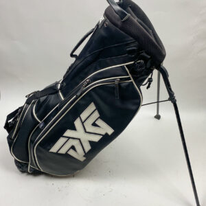 Used PXG Golf Stand Bag Black 4-Way Dual Straps Ships Free