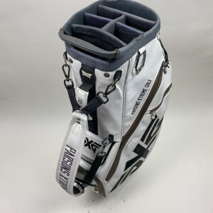 Used PXG Golf Stand Bag White 6-Way Parsons Extreme Golf Ships Free