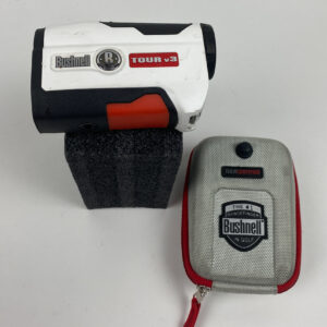 Used Bushnell Tour V3 Rangefinder With Carry Case- Ships Free
