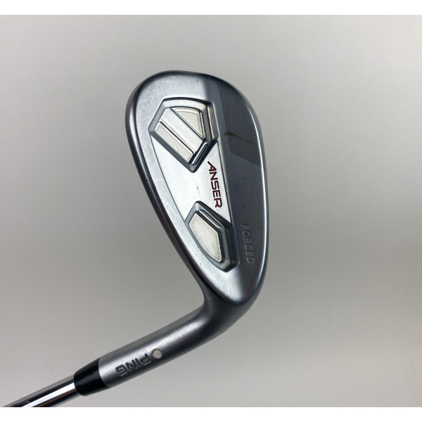 Used RH Ping White Dot Anser Forged Wedge 56* CFS Stiff Flex Steel Golf Club