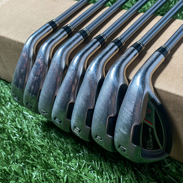 Used RH Cobra S9 Irons 5-PW/GW YS-5.1+ 55g Regular Flex Graphite Golf Club Set