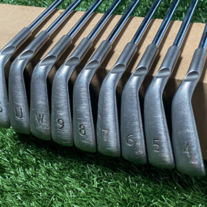 Used LH Ping Black Dot G30 Irons 4-PW/UW/SW CFS Stiff Flex Steel Golf Club Set