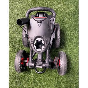 Bag Boy Quad XL 3 Wheel Speed Cart Golf Black Push Cart Ships Free