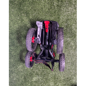 Bag Boy Quad XL 3 Wheel Speed Cart Golf Black Push Cart Ships Free