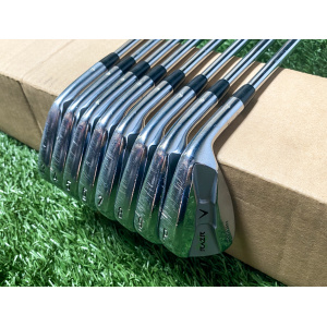 RH Callaway RAZR X Muscleback Irons 3-PW Project X 5.5 Firm Flex Steel Golf Set