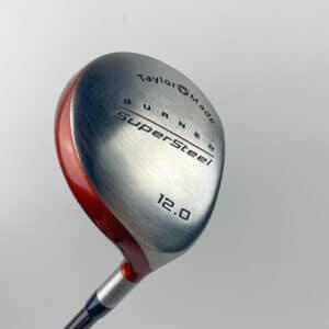 TaylorMade Supersteel Burner Driver 12* 80g Bubble Shaft Regular Flex Graphite
