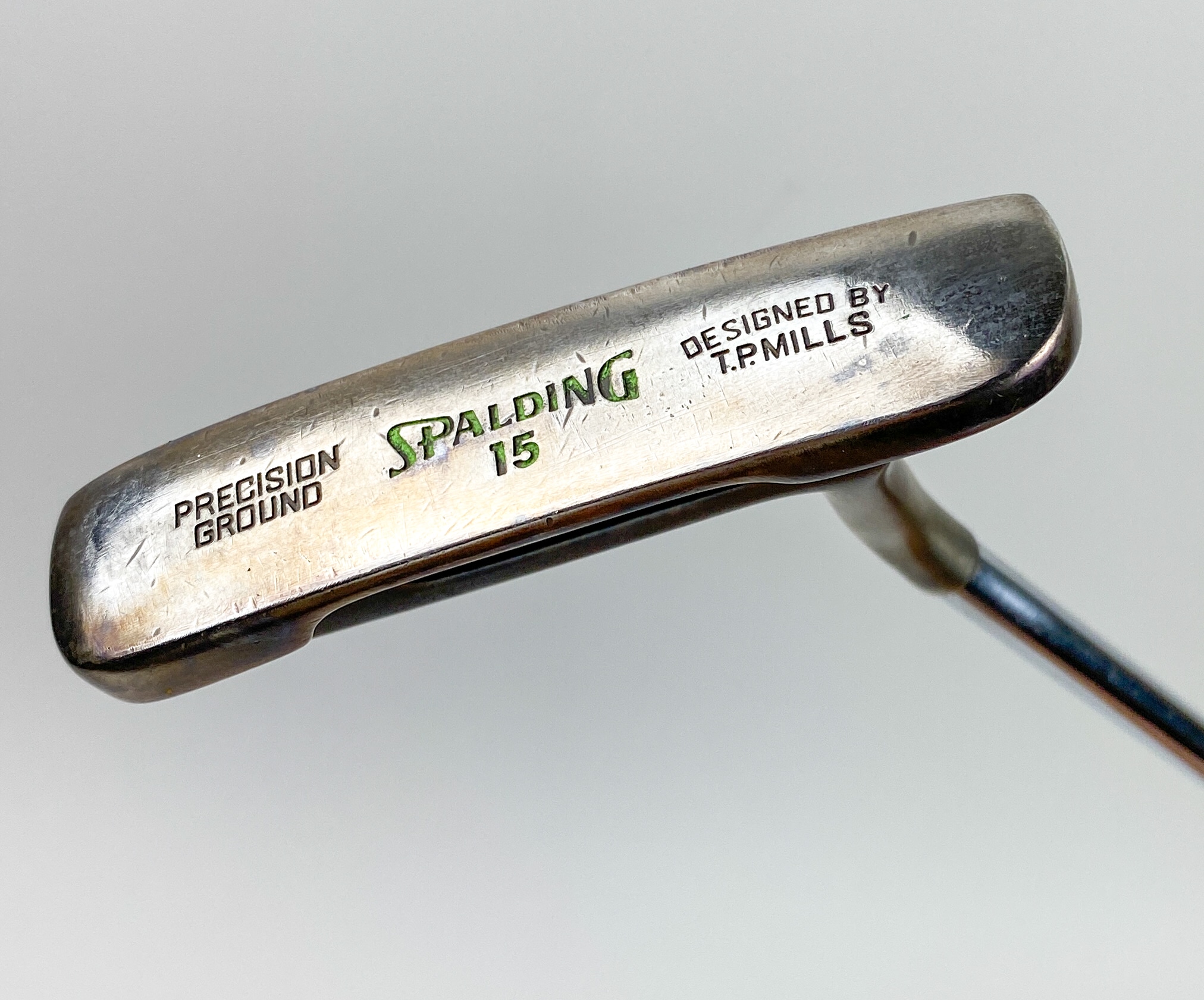 SPALDING Ⅱ T.P.M COLD FORGING 35インチ Spalding Golf TPM GOLD II PUTTER Precision Ground Right