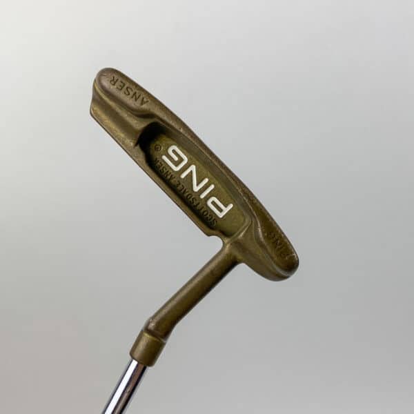 Used Right Handed Ping Scottsdale Anser Bronze Putter 36″ Steel