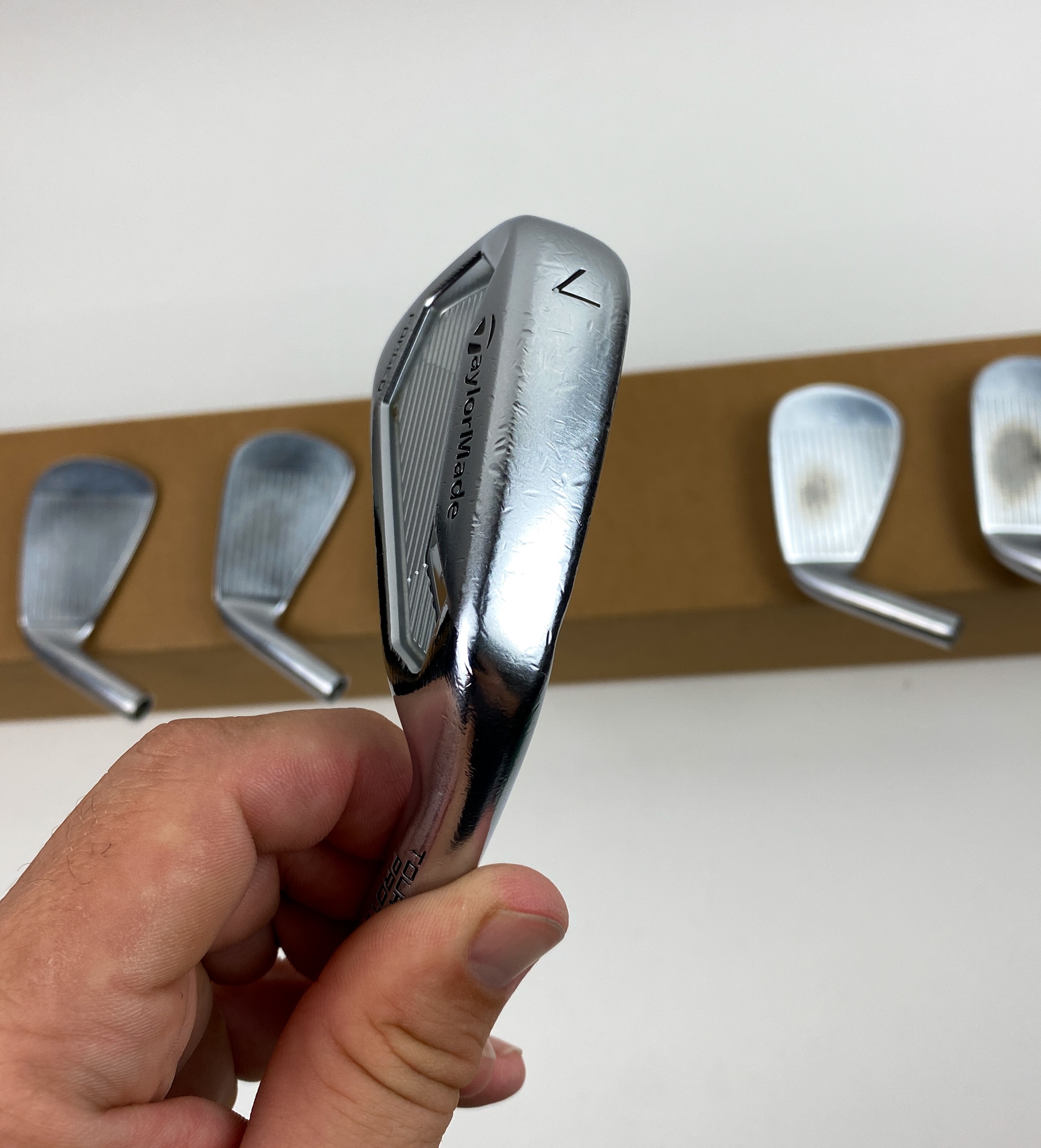 Fer 7 TaylorMade P750 Tour Proto - Graphite Stiff, Droitier, Occasion Bon état
