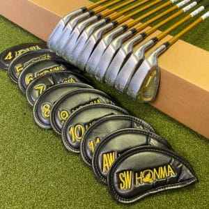 New Honma Beres S-07 4 Star 4-11/AW/SW 10 Piece 47g Regular Flex Graphite Set