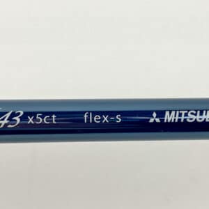 New Mitsubishi Rayon Bassara F 43g Stiff Flex Graphite Dr Shaft .335 Tip