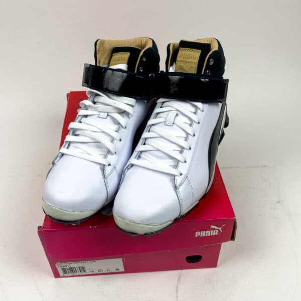 New Puma Titantour Ignite Hightop Men's SoftSpike Golf Shoe 11 White/Black