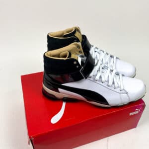 New Puma Titantour Ignite Hightop Men's SoftSpike Golf Shoe 11 White/Black