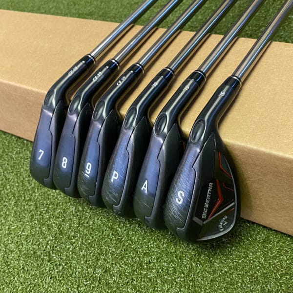 Callaway Golf 2019 Big Bertha Hybrid pour femme (Gaucher, 5 Hybrid, 24 Loft, UST Recoil ESX 450 F1 Tige en graphite 50 g, Ladies Flex