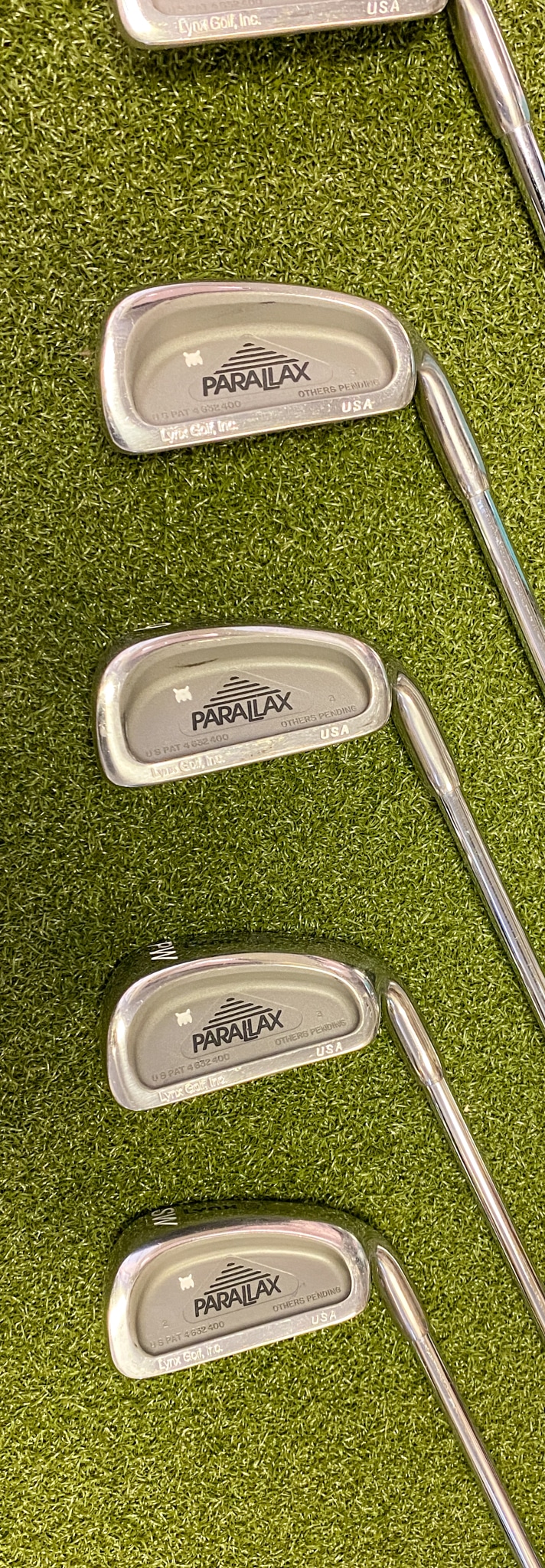 Lynx Parallax sale Irons - 3 - 9 - Steel Shaft Regular Flex - RH