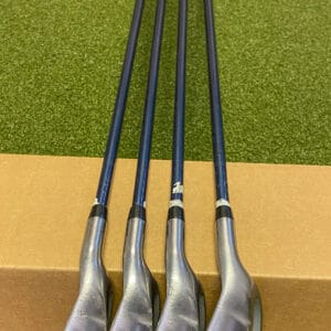 Used RH Cobra Sapphire Irons 8-PW/SW Ladies Flex Graphite Golf Set