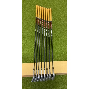Used RH TaylorMade M4 Irons 4-PW/AW ATMOS 6 Regular Flex Graphite Golf Club Set