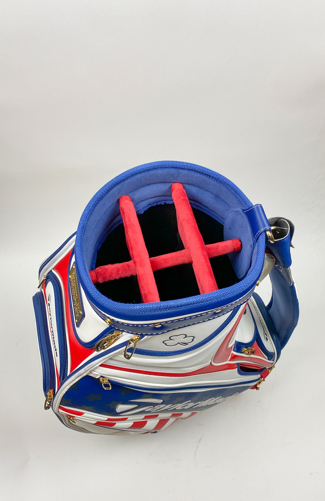 テーラーメイド 2017 USオープン スタッフ キャディバッグ 希少 Used TaylorMade 2017 US Open Commemorative Major Staff Bag Red