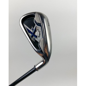 Used Right Handed Callaway X-20 6 Iron 75g Stiff Flex Graphite Golf Club
