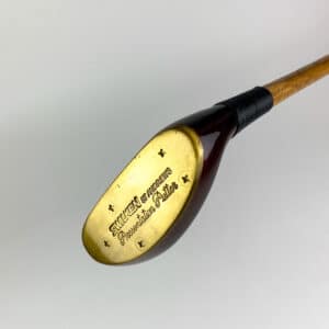 Very Rare Swilken St. Andrews Presentation Putter 35" Hickory Wood Golf Club