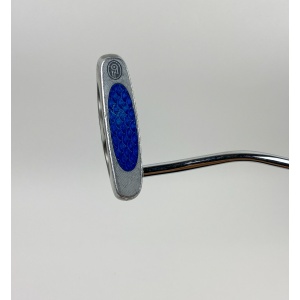 Used Right Handed Nike OZ T100 Blue Chip Mallet 35" Putter Steel Golf Club