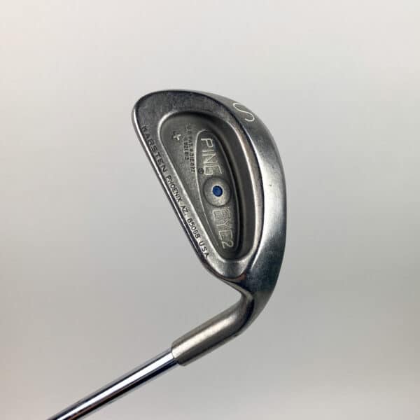 RH Ping Karsten Blue Dot Ping Eye 2 Sand Wedge Steel Regular Flex Golf Club