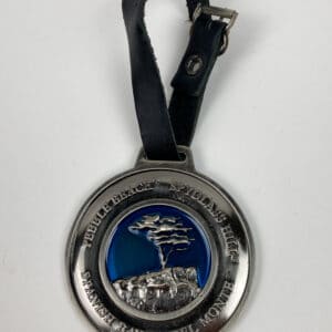 Pebble Beach Resorts Spanish Bay Spyglass Hill Del Monte 1919 Bag Tag Gray