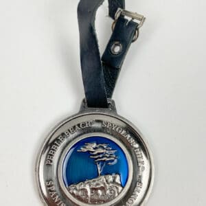 Pebble Beach Resorts Spanish Bay Spyglass Hill Del Monte 1919 Bag Tag Gray