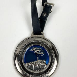 Pebble Beach Resorts Spanish Bay Spyglass Hill Del Monte 1919 Bag Tag Gray