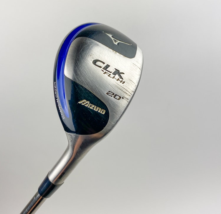 Used Mizuno CLK Fli HI Hybrid 20* recoil ZT9 460 F3 Regular Graphite Golf Club