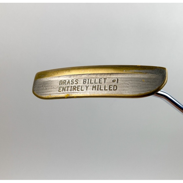 Used Right Hand Callaway Brass Billet #1 32.5" Steel Putter Golf Club