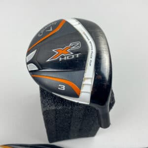 Used Right Handed Callaway X2 Hot Fairway 3 Wood HEAD ONLY Golf Club