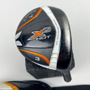 Used Right Handed Callaway X2 Hot Fairway 3 Wood HEAD ONLY Golf Club