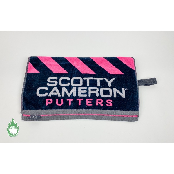 Scotty Cameron Studio Design Golf Towel” Brand New Scotty Cameron Studio Designs Golf Towel Caution Stripe