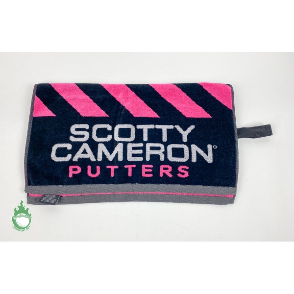 Scotty Cameron Studio Design Golf Towel” Brand New Scotty Cameron Studio Designs Golf Towel Caution Stripe