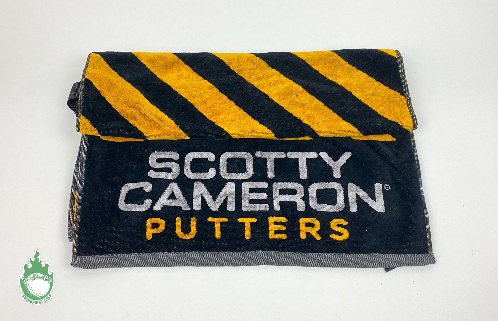 Brand New Scotty Cameron Studio Designs Golf Towel Caution