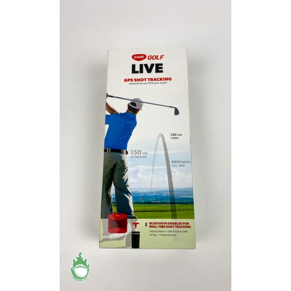 Brand New Game Golf Live GPS Shot Tracking Sensor Set Training Performance SwingPoint Golf