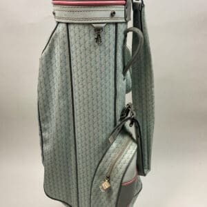 Used Vintage Dunlop Golf Bag White with Accessory Bag & Rainhood